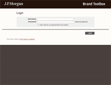 Tablet Screenshot of jpmorganbrand.com